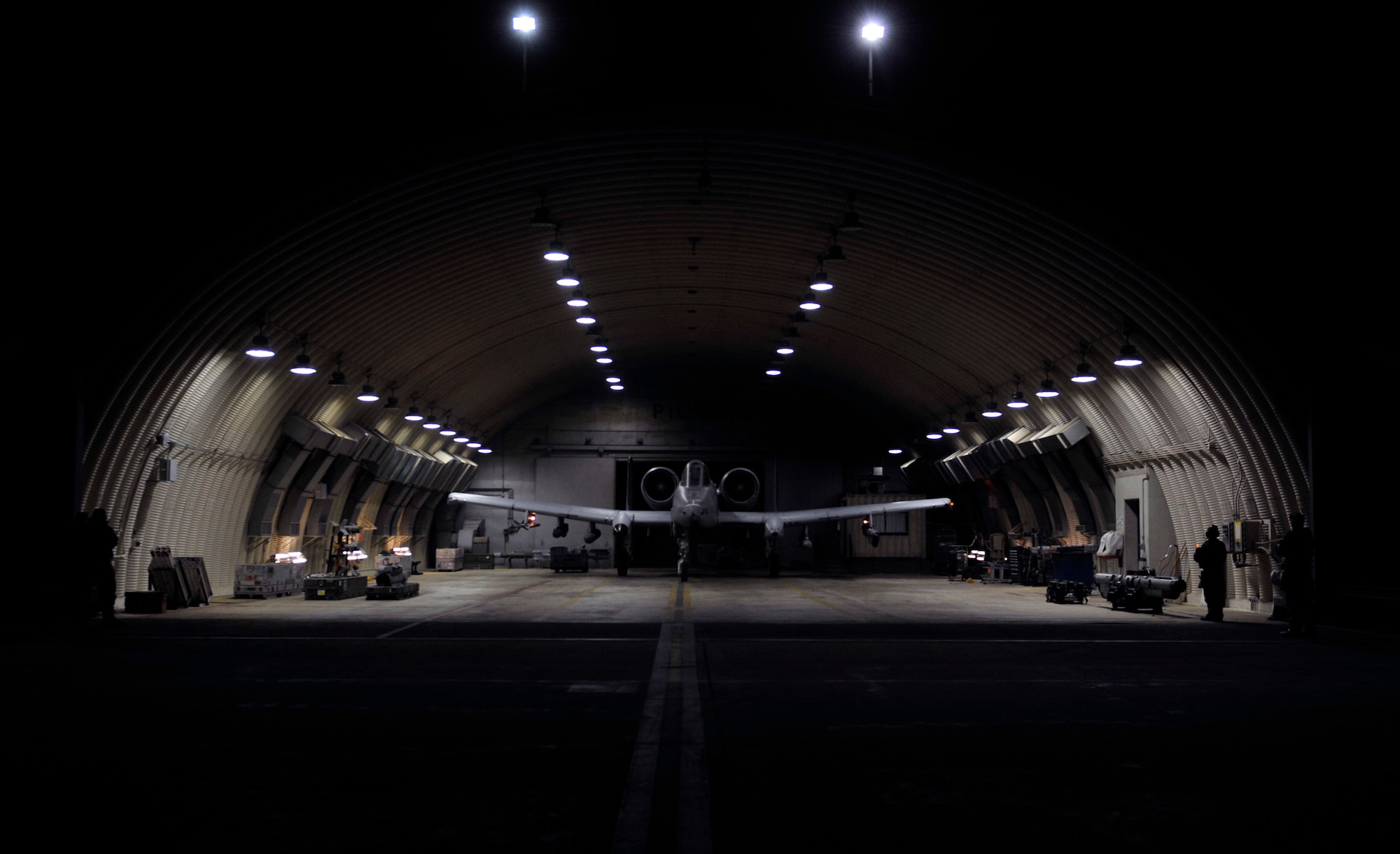 A pilot from the 25th Fighter Squadron prepares to take off on one of the simulated combat sorties during exercise Beverly Bulldog 14-02 May 5 on Osan Air Base, Republic of Korea. BB 14-02 will allow the base to practice integrating its operational and tactical units, and test its ability to effectively conduct noncombatant evacuation operations. (U.S. Air Force photo by Senior Airman David Owsianka)