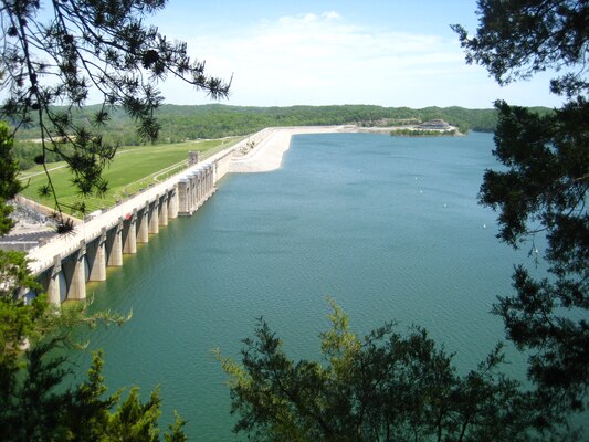 This is Lake Cumberland at Wolf Creek Dam in Jamestown, Kentucky May 5, 2014. The lake level is approximately 725 feet. The project is operated by the U.S. Army Corps of Engineers Nashville District.  