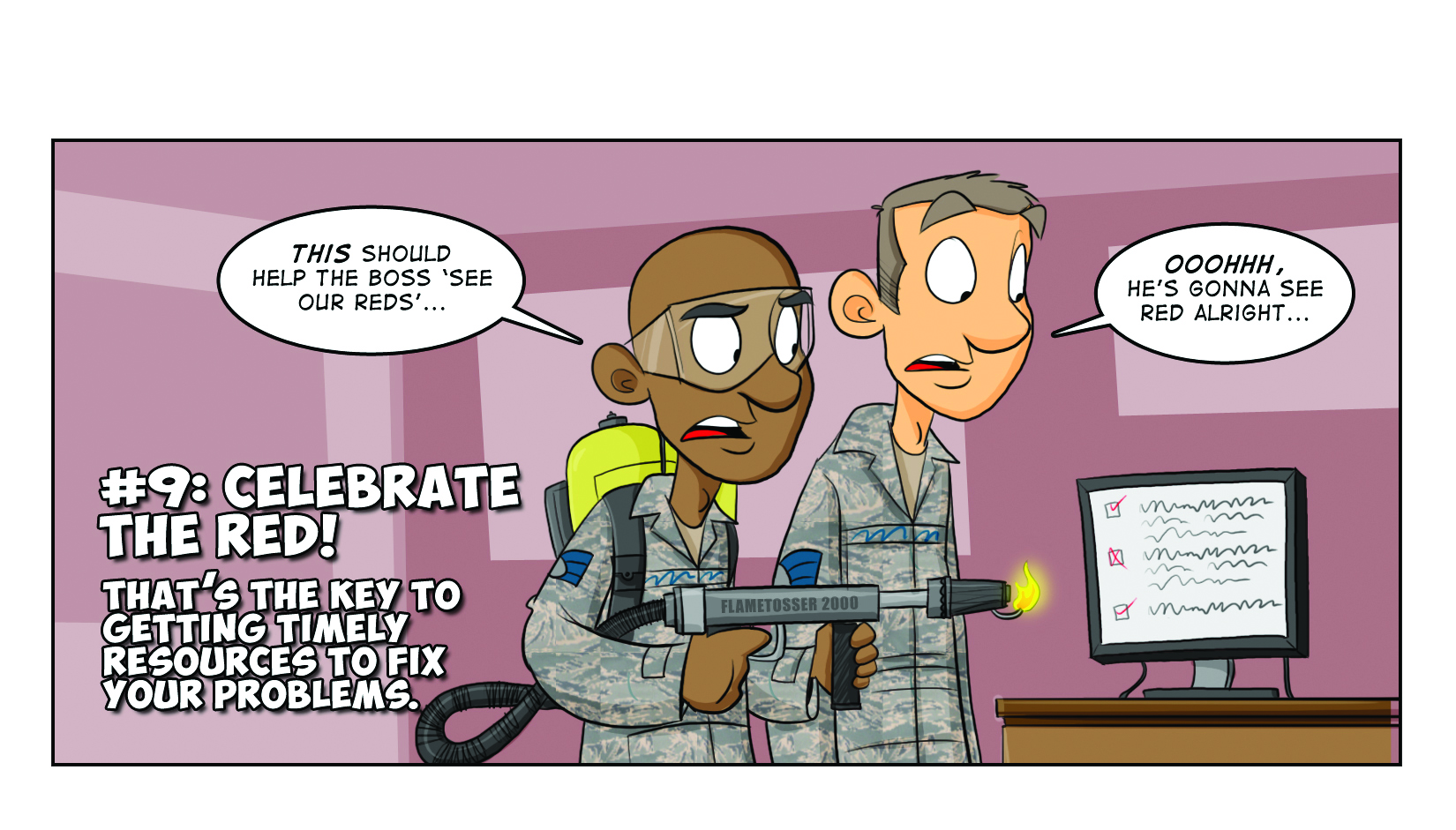 Amc And The Air Force Inspection System Afis Cartoon 9