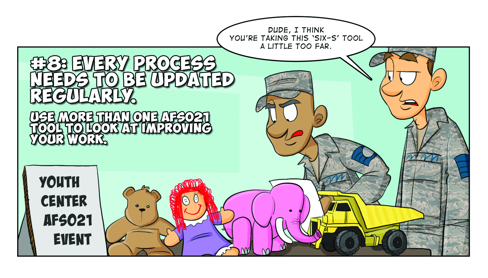 Amc And The Air Force Inspection System Afis Cartoon 8
