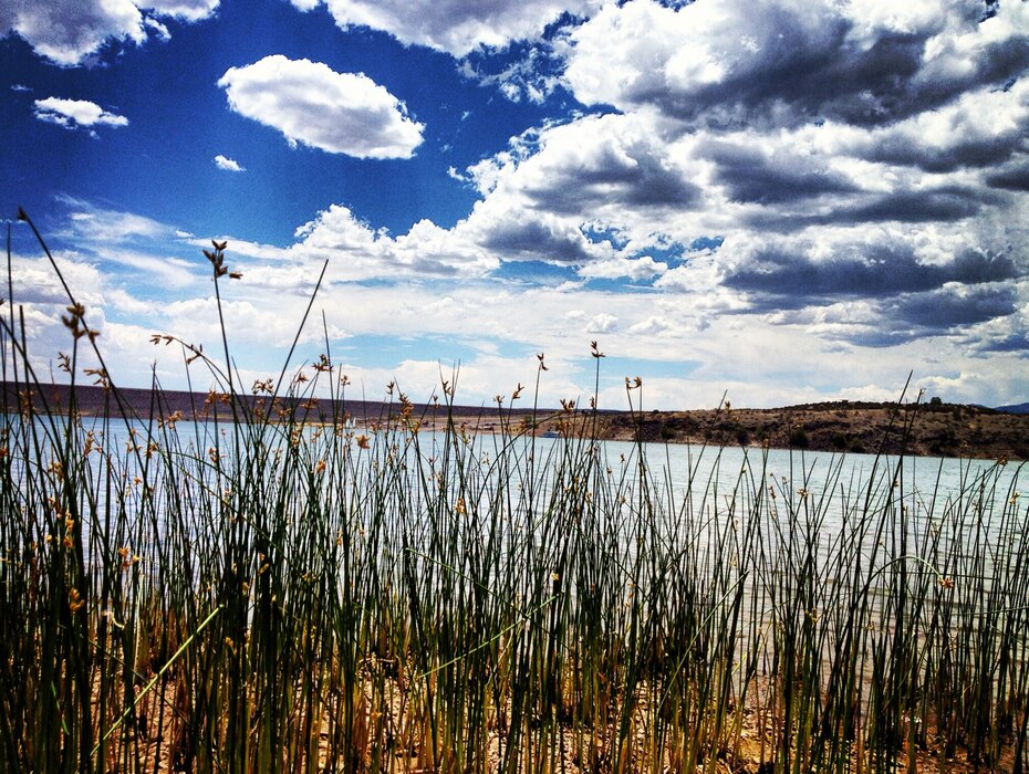 COCHITI LAKE, N.M., -- View of a summer storm coming in at the lake, Sept. 29, 2012. Photo by Karyn Matthews.