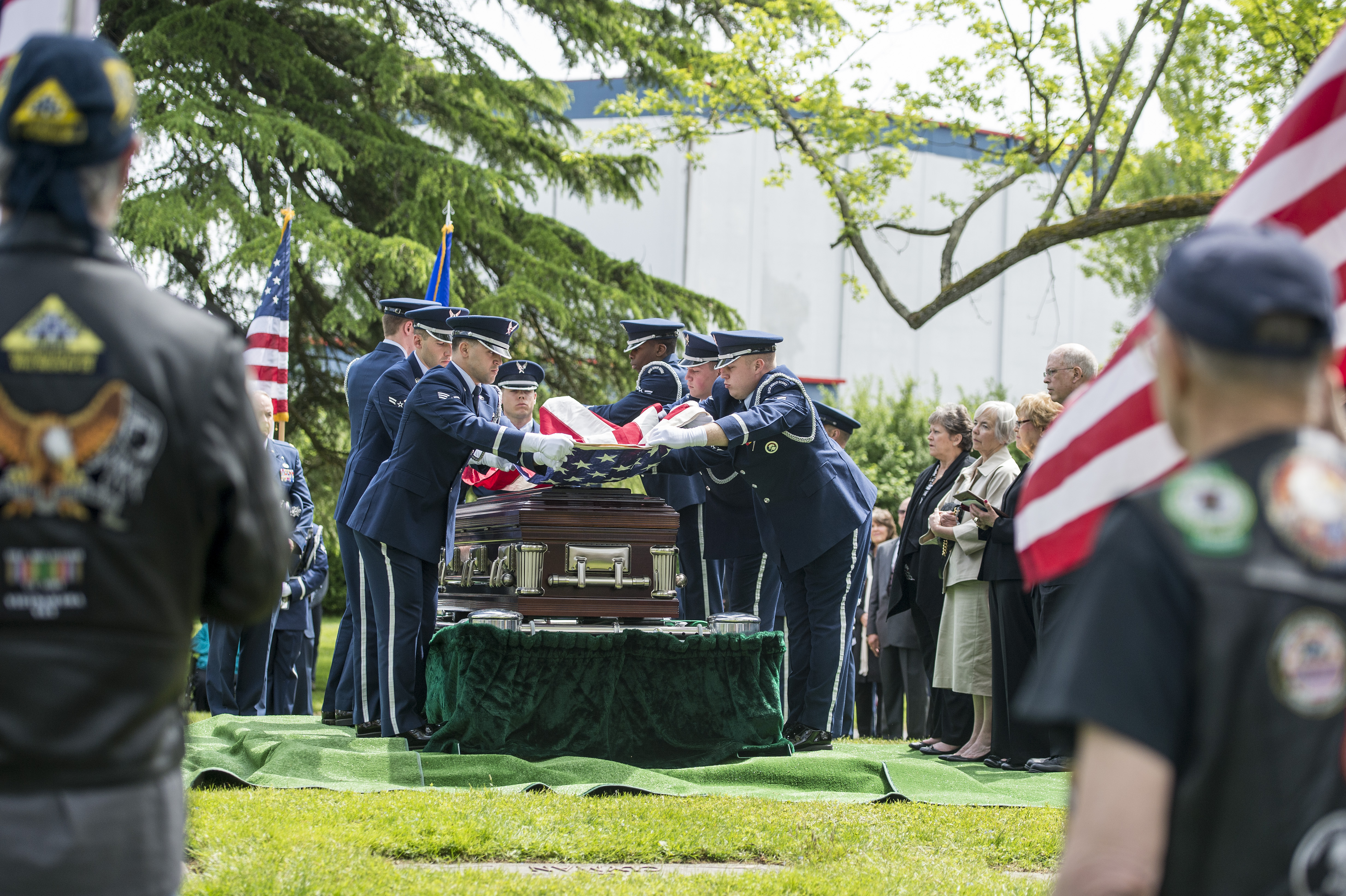 Folding The Flag