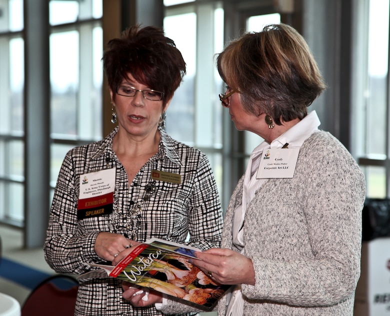 The U.S. Army Corps of Engineers (USACE) Pittsburgh District participated in a day-long networking event, Dynamic Networking for Small Business (DyNet), April 2, at the Robert H. Mollohan Research Center in Fairmont, W.Va.
This free dynamic event brought large federal prime contractors and federal agencies to the networking table with potential small business partners.  
