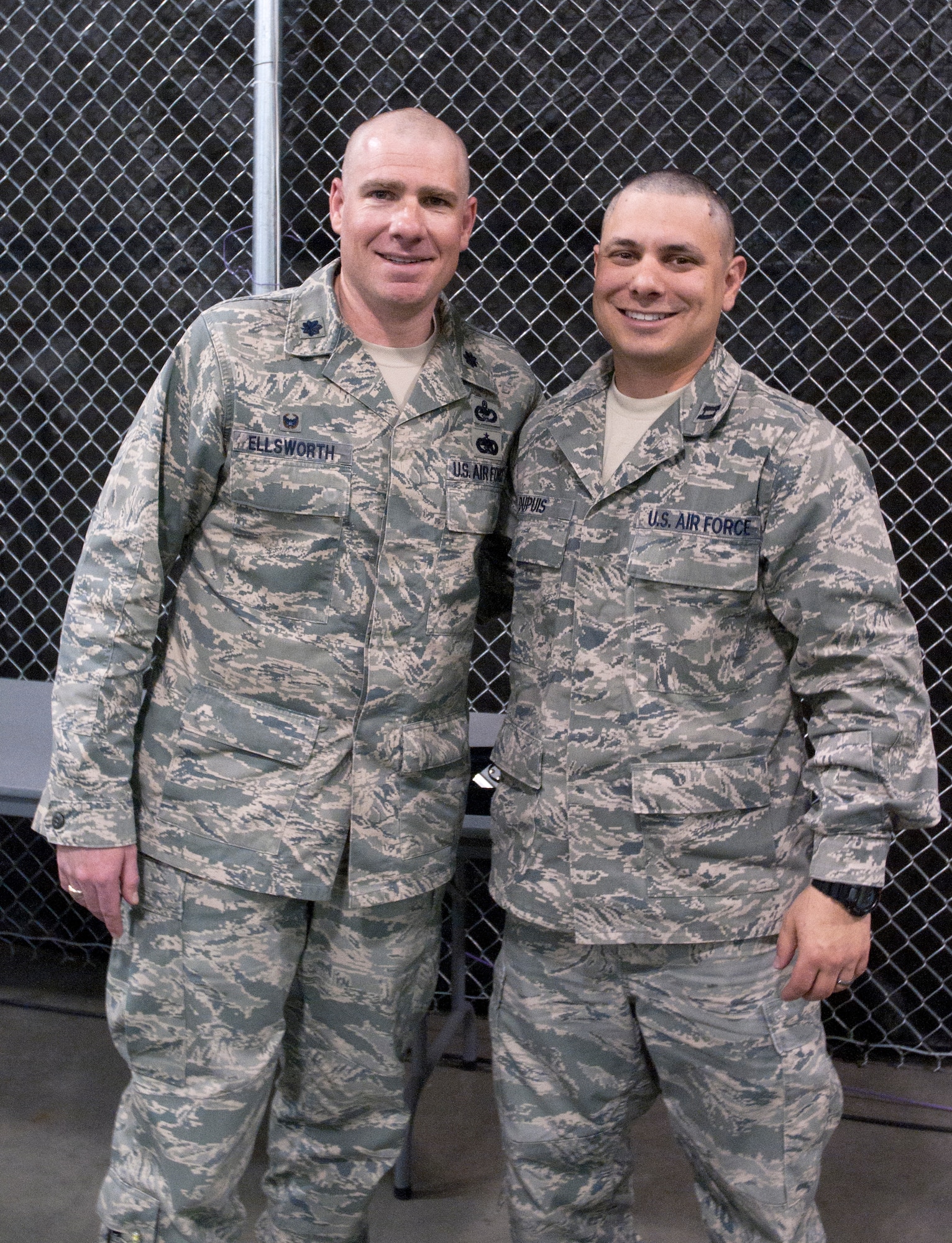 90 LRS celebrates three years without DUIs with two shaved