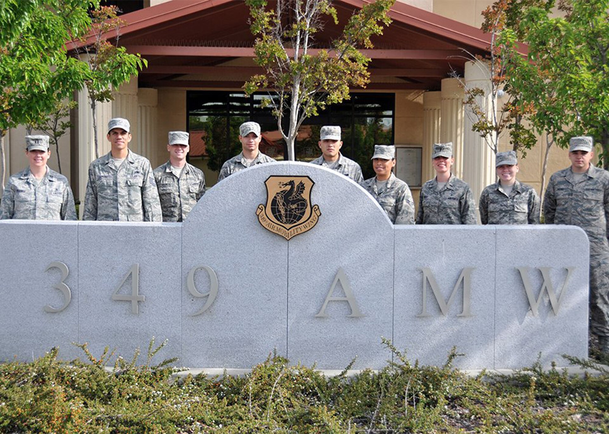 TRAVIS AIR FORCE BASE, Calif. -- The newest members of the 349th Air Mobility Wing attended newcomers' orientation on the A-Flight Drill weekend, May 3, 2014 at Travis Air Force Base, Calif. (U.S. Air Force photo / Senior Master Sgt. Robert Wade)