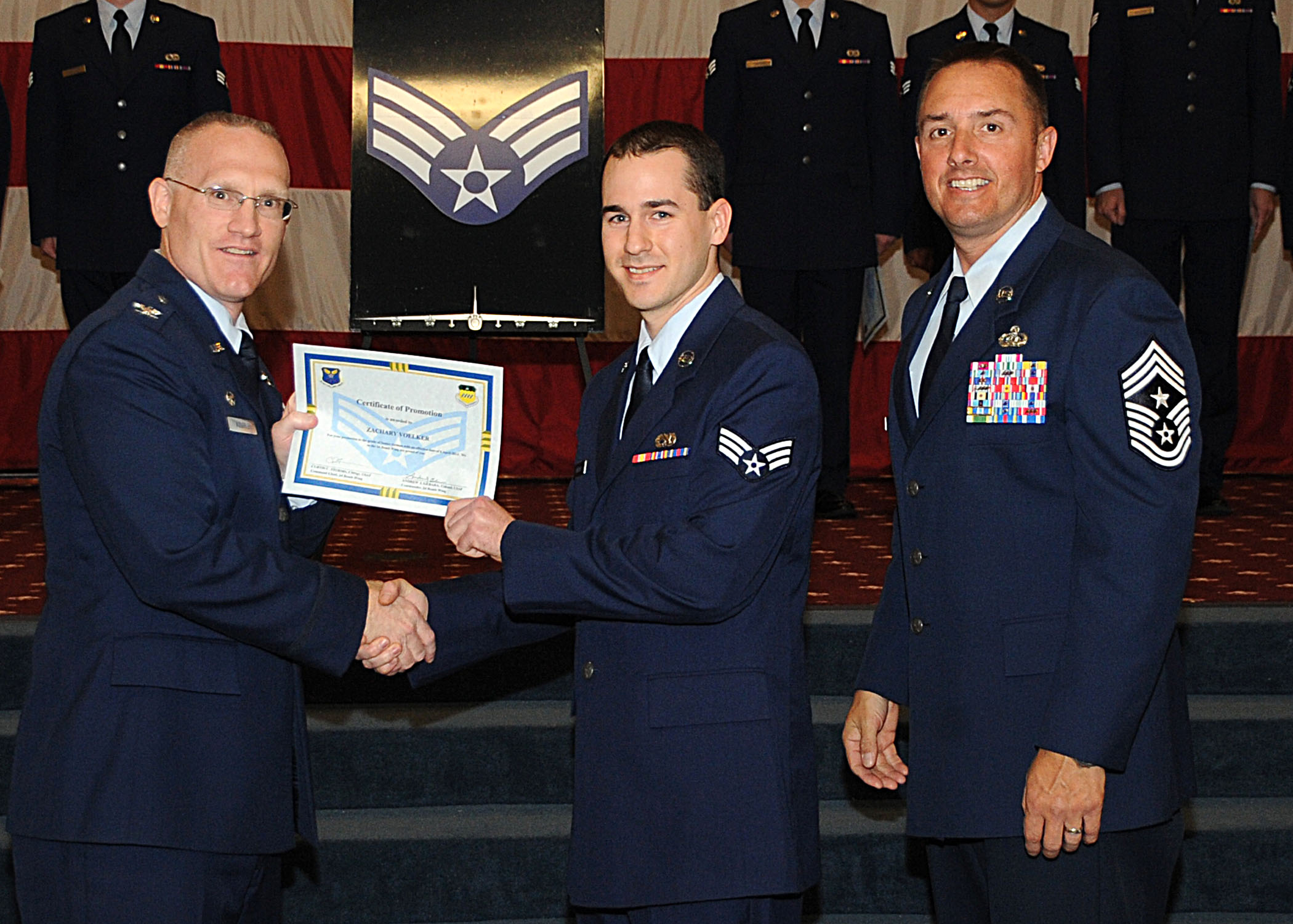 Wing Monthly Promotion Ceremony > Barksdale Air Force Base > News