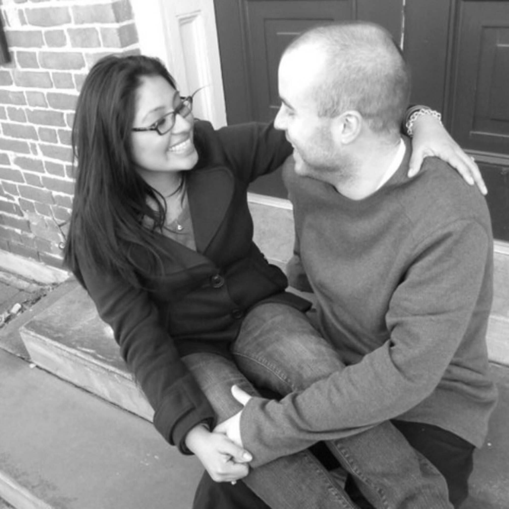 Staff Sgt. Jake Barreiro and Cece Guadalupe Ortiz days before their wedding Jan. 3, 2011, in Dover, Del. They first met in December of 2007, began dating June 1, 2008, and got married Jan. 8, 2011. (Courtesy photo/Cynthia Ticas)