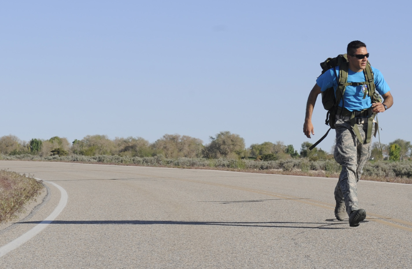 10k Ruck March to Remember kicks off Police Week on MHAFB > Mountain