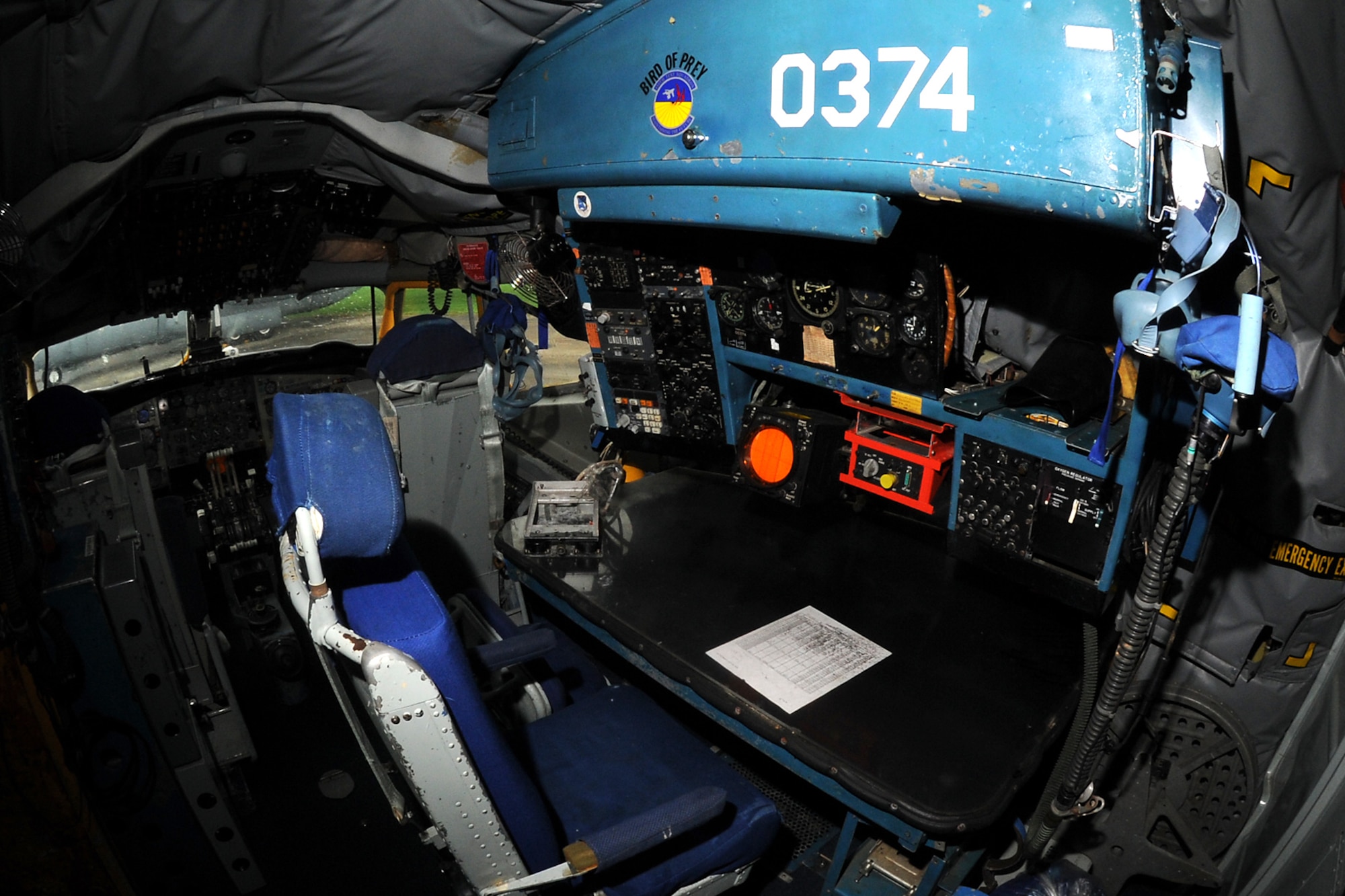 DAYTON, Ohio -- Boeing EC-135E ARIA at the National Museum of the United States Air Force. (U.S. Air Force photo)
