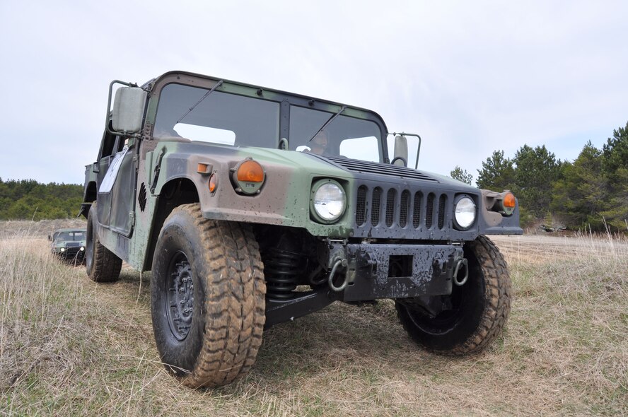 Members of the 927th Mission Support Group, MacDill AFB, Florida received valuable training on mission essential tasks and combat survival skills at Alpena CRTC May 5-9. The group of 50 reservists participated in scenarios simulating situations Airmen could experience in a deployed environment. (U.S. Air Force photo by Capt. Joe Simms)