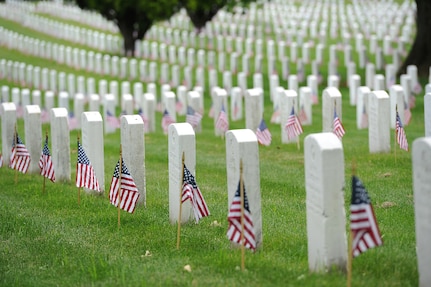 Arlington National Cemetery, shown May 17, 2013, is commemorating its 150th anniversary.