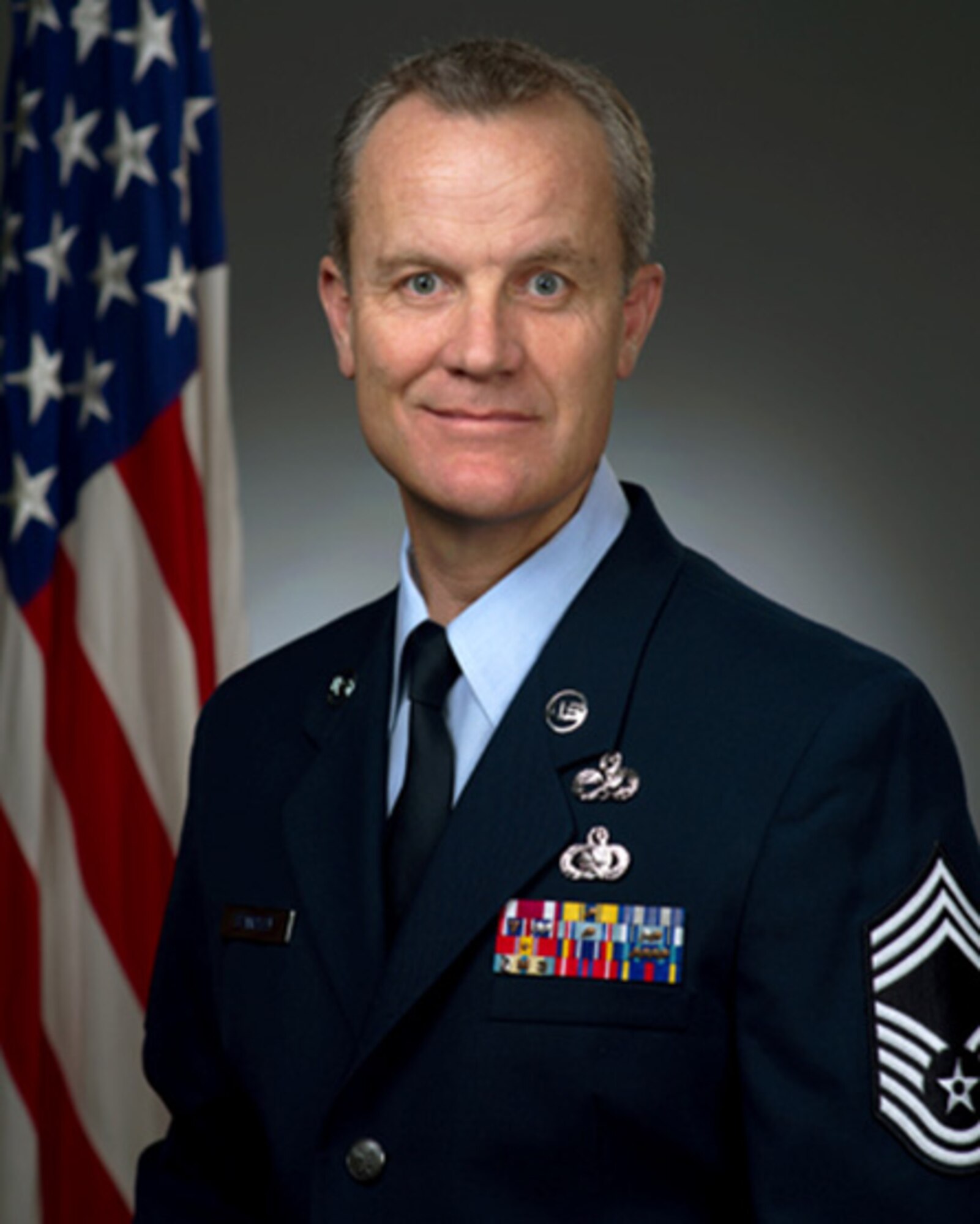 TRAVIS AIR FORCE BASE, Calif. -- JAMES E. STANDLEY, CMSgt, USAFR
349 Maintenance Group Superintendent (U.S. Air Force courtesy photo)
