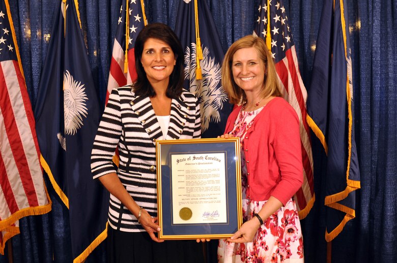 Governor proclamation Military Spouse Appreciation Day in ...