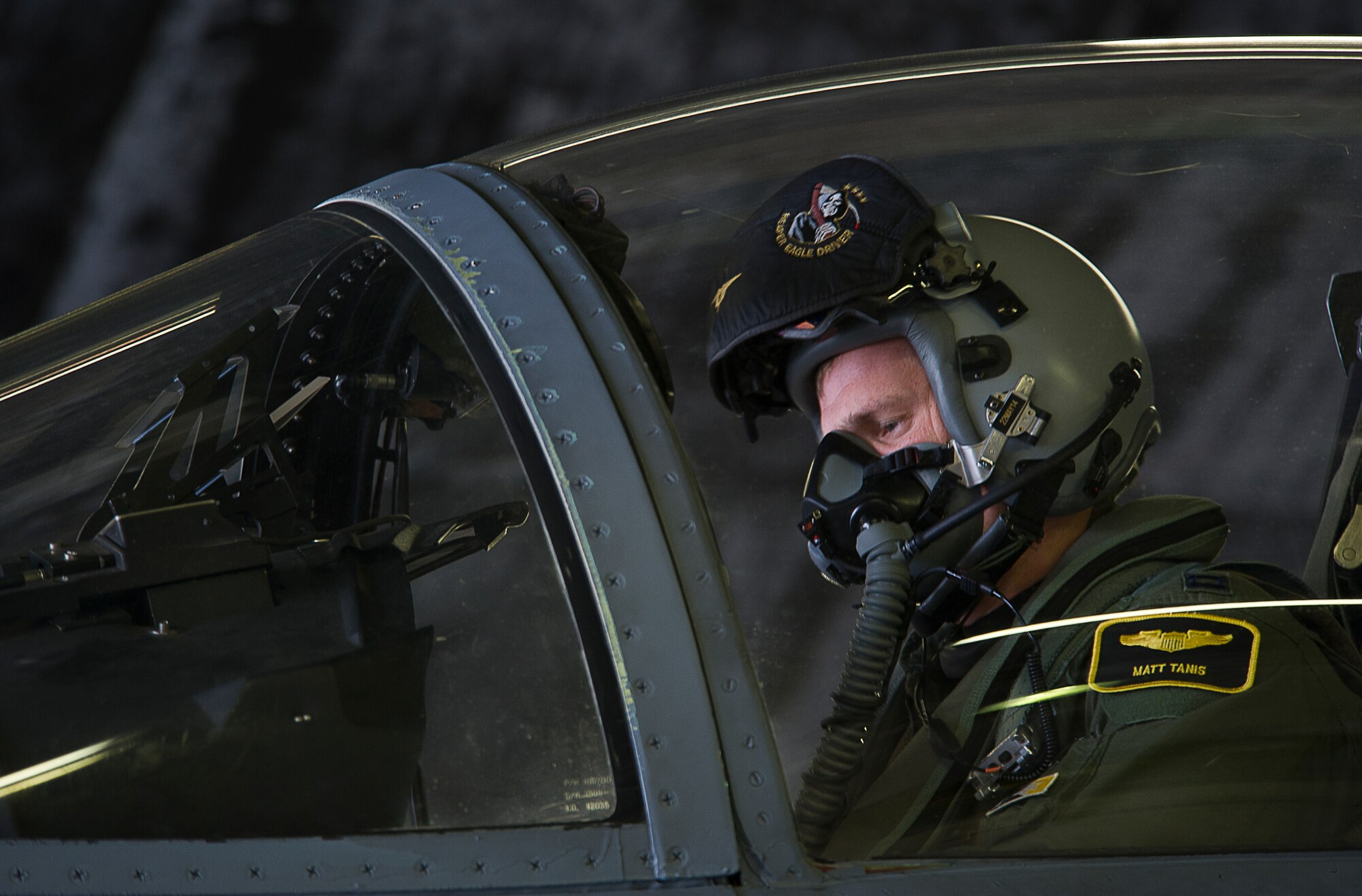 KEFLAVIK, Iceland – Capt. Matt Tanis, 48th Air Expeditionary Group F-15C Eagle pilot, prepares his aircraft for takeoff at Keflavik Airport, Iceland, May 14, 2014. Tanis is deployed for Icelandic Air Policing, which is part of NATOs commitment to keep Iceland’s airspace safe and secure. (U.S. Air Force photo/Tech. Sgt. Benjamin Wilson)(Released)