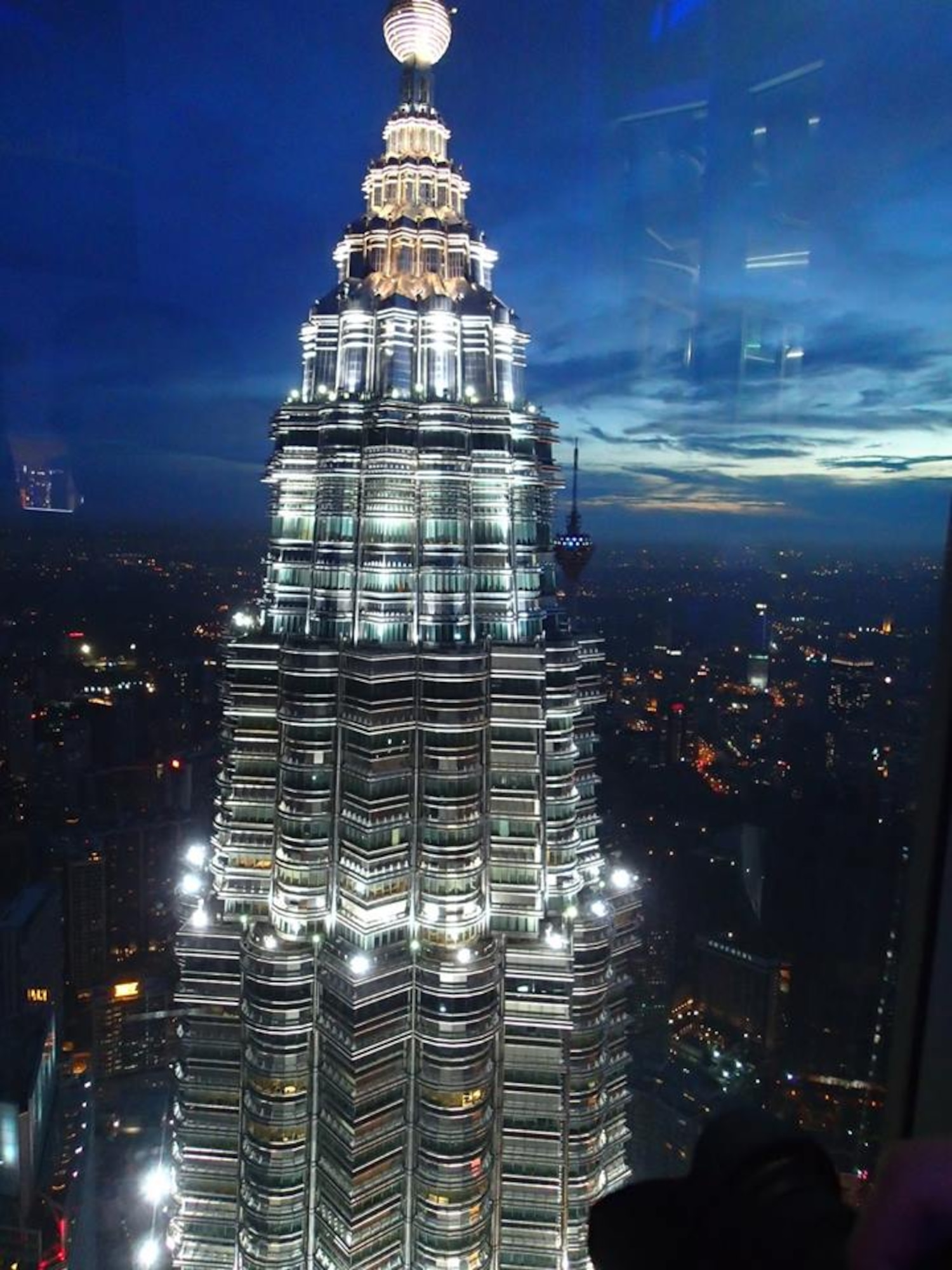 Senior Airman Brett Wood, 354th Civil Engineer Squadron explosive ordinance disposal journeyman, captured a photo of the Petronas Towers while on a mission in Malaysia. Five members from Eielson Air Force Base provided EOD support while the president was on tour in Malaysia. (Courtesy Photo by Senior Airman Brett Wood/Released) 