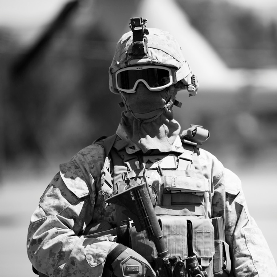Marines with the 3rd Light Armored Reconnaissance Battalion, stationed on Marine Corps Air Ground Combat Center Twentynine Palms, Calif., participate in Exercise Desert Scimitar (DS-14), May 13. DS-14 is a large-scale, combined-arms, live-fire exercise integrating ground troops from 1st MARDIV, aviation and logistical support from 3rd MAW and 1st Marine Logistics Group to ensure that our nation is fully prepared for employment as a maneuver force across the range of military operations. A CH-53 helicopter landed on Marine Corps Logistics Base Barstow, Calif., to refuel vehicles during the exercise. MCLB Barstow provided logistic support and aided in repairing vehicles.    