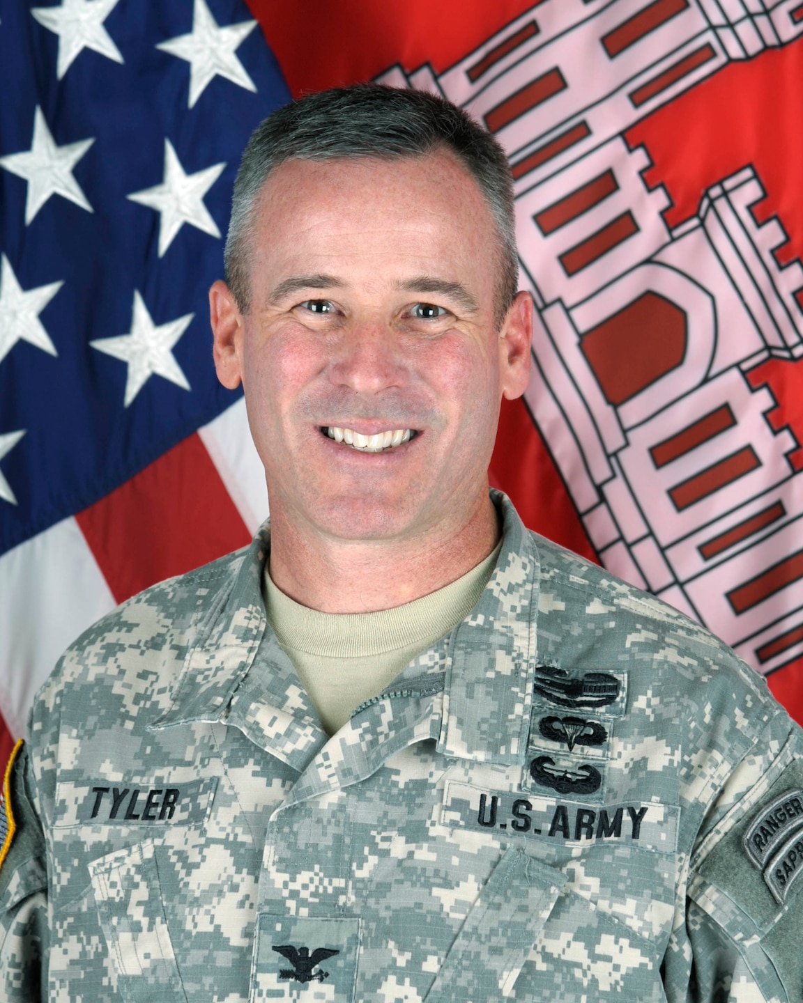COL Matthew R. Tyler assumed command of U.S. Army Corps of Engineers Europe District June 6, 2014. Headquartered in Wiesbaden, Germany, the district provides premier engineering, construction, stability operations, and environmental-management products and services for the Army, Air Force, other U.S. government agencies and foreign governments throughout the U.S. European and Africa Command areas of responsibility.
 