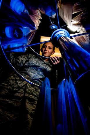 Staff Sgt. Amanda Gonzalez, 628th Medical Group pharmacy technician, organizes prescription orders May 15, 2014, at Joint Base Charleston, S.C. The pharmacy technicians fill prescriptions for active duty, reservists, retirees and dependents of military members. (U.S. Air Force photo/ Senior Airman Dennis Sloan)