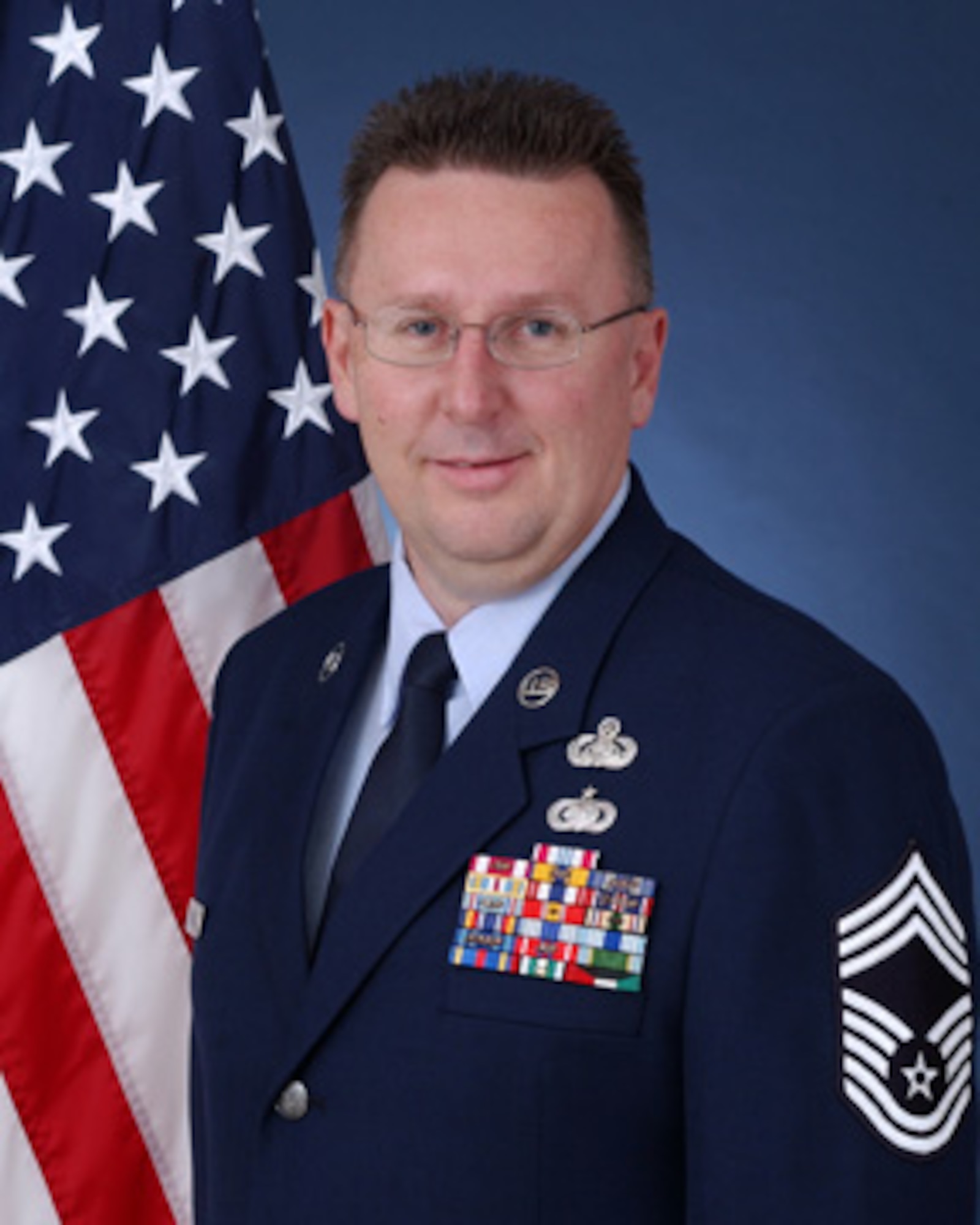 Chief Master Sgt. Kenneth Jones, 60th Logistics Readiness Squadron superintendent