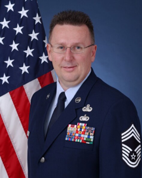 Chief Master Sgt. Kenneth Jones, 60th Logistics Readiness Squadron superintendent