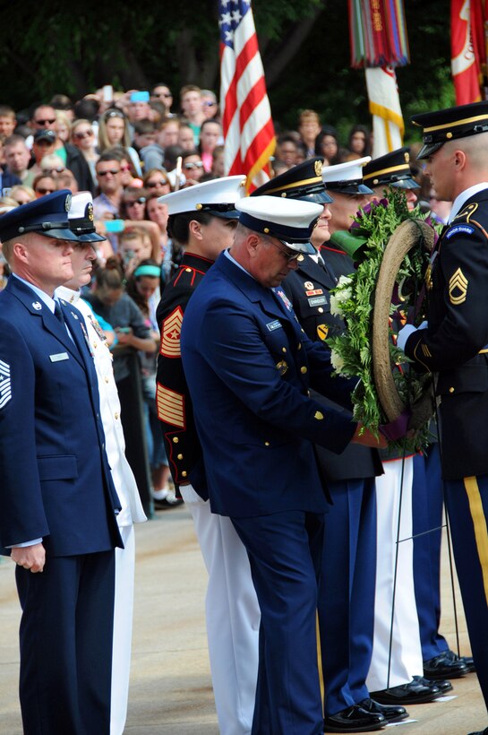 Master Chief Petty Officer of the Coast Guard Michael P. Leavitt ...