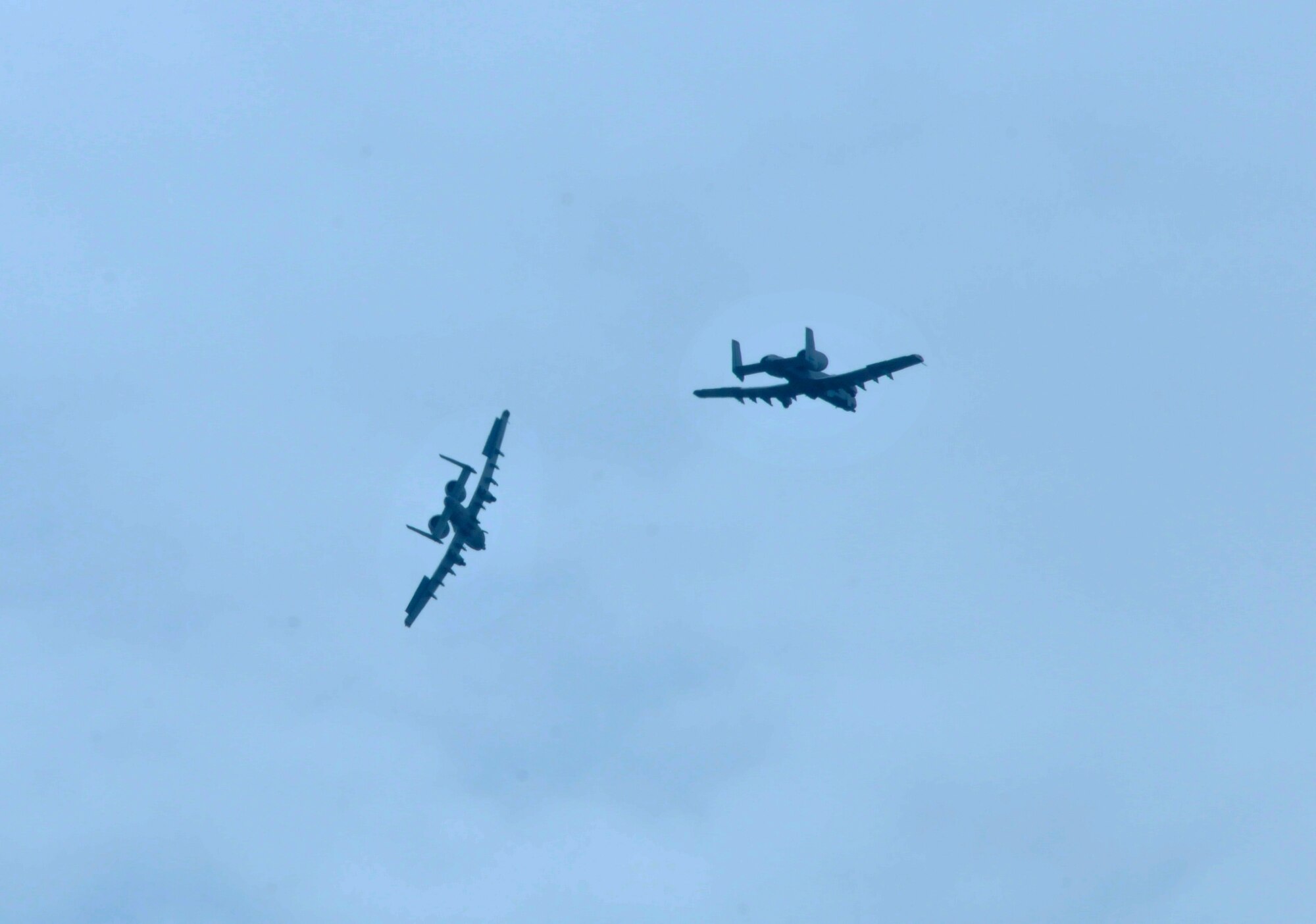 Maj. Doug Davis, 188th Detachment 1 commander, and Lt. Col. Marty Dahlem, 188th Operations Support Squadron commander, flew the 188th Fighter Wing’s final A-10 Thunderbolt II “Warthog” training mission May 16, 2014, at Ebbing Air National Guard Base, Fort Smith, Arkansas. (U.S. Air National Guard photo by Tech Sgt. Josh Lewis/released)
