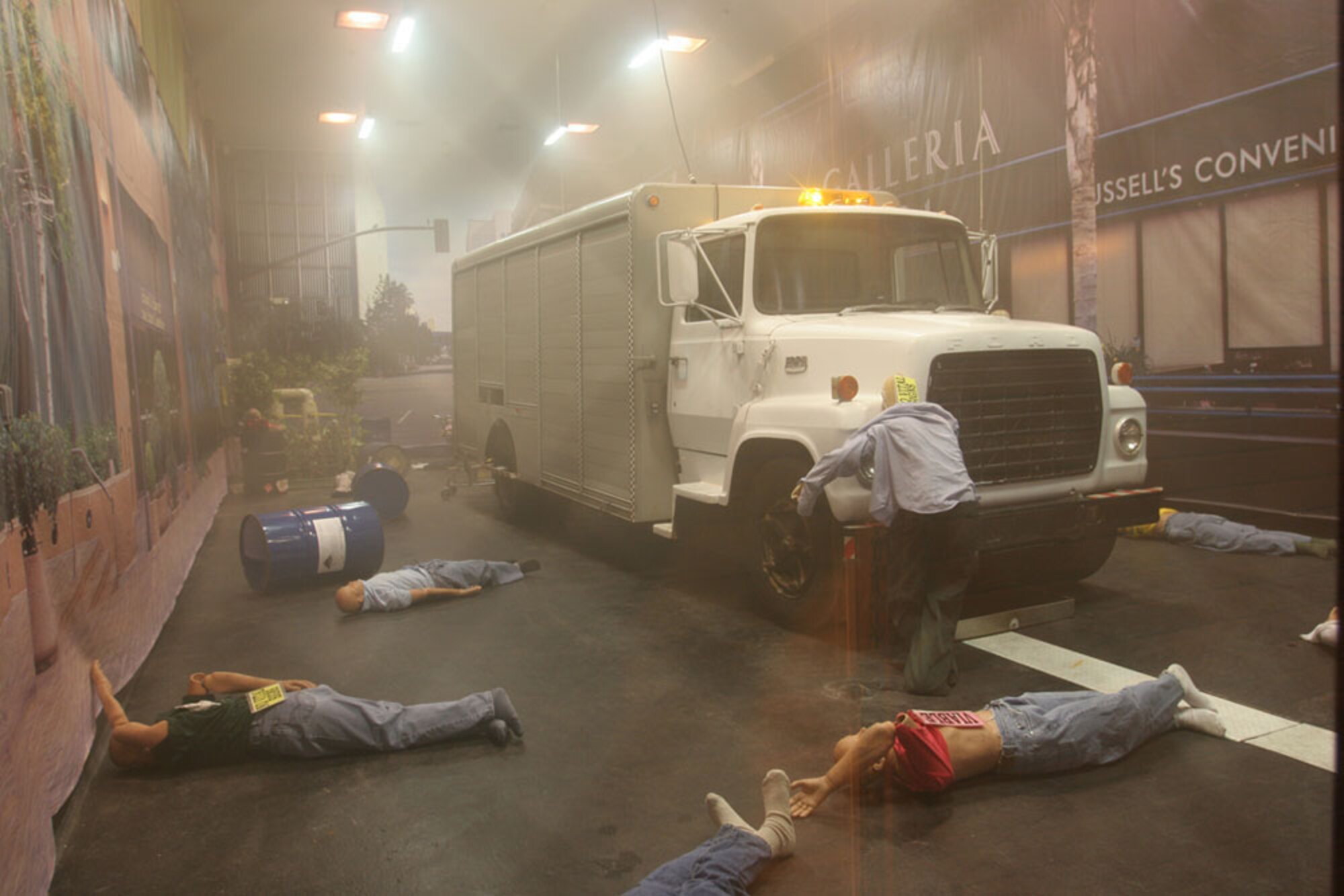 The Center for Domestic Preparedness' cutting-edge training incorporates the nation's only toxic chemical agent training facility for civilian responders. Using nerve agents GB and VX, the facility located in Anniston, Ala., offers a one-of-a-kind training opportunity. The CDP provides emergency responders with the confidence and competence to face almost any disaster or hazardous event, understanding that their equipment and abilities are up to task. (CDP/FEMA courtesy photo by Shannon Arledge)