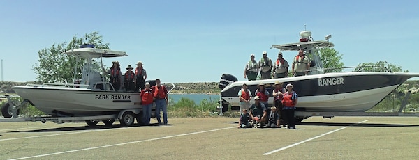 CONCHAS DAM, N.M., -- On May 17, 2014, 16 people and one canine participated in the “Ready, Set, Wear It!” event at the dam.   