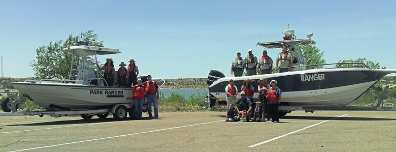 CONCHAS DAM, N.M., -- On May 17, 2014, 16 people and one canine participated in the “Ready, Set, Wear It!” event at the dam.   