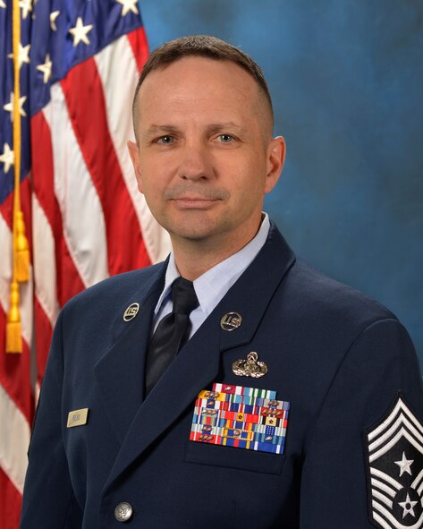 Chief Master. Sgt. Craig A. Poling
Hanscom Air Force Base Command Chief Master Sgt.