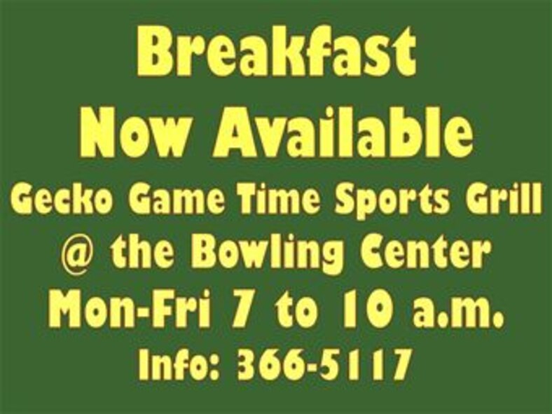 140519 Breakfast available