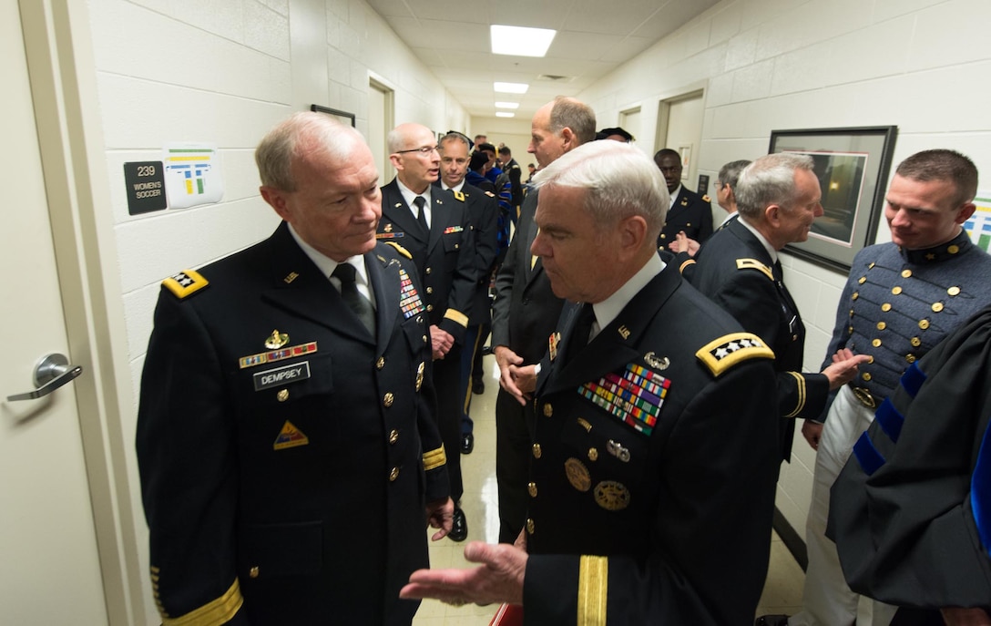 Army Gen. Martin E. Dempsey, chairman of the Joint Chiefs of Staff ...