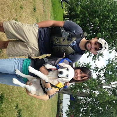 For pets: Life jackets are even available for our four-legged friends. It’s helpful to purchase one with a handle on top to easily pull your pet out of the water, if needed.