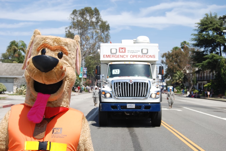 The highlight of the District’s participation was Bobber the Water Safety Dog, who drew an enthusiastic response from many of the nearly 60,000 spectators estimated by the Torrance Police Department who viewed the parade.