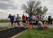 Wing members and guests enjoyed the Annual 1st Sergeant's 5k and 10K Runs which started at the pavilion near the softball fields.  Some energetic runners made the entire circuit around the base which is close to 6.5 miles.  (U.S. Air Force photo/Staff Sgt. Amber Hodges)