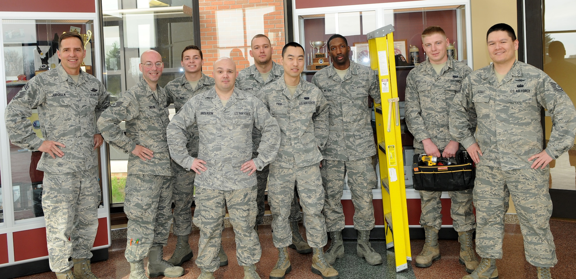 The 5th Communications Squadron's Cable Shop manages a $520K Base Telephone
Switch contract and Dial Central Office facility with $15M of cyber
infrastructure.  They direct daily operations and maintenance of three
telephone switches servicing 7,900 phone lines at 309 facilities.  They also
maintain 108 circuits for redundant and reliable data connectivity for 164
buildings in an 8.5K square mile missile field.