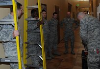 The 5th Communications Squadron's Cable Shop manages a $520K Base Telephone
Switch contract and Dial Central Office facility with $15M of cyber
infrastructure.  They direct daily operations and maintenance of three
telephone switches servicing 7,900 phone lines at 309 facilities.  They also
maintain 108 circuits for redundant and reliable data connectivity for 164
buildings in an 8.5K square mile missile field.