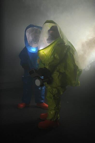 Airmen from the 5th Medical Operations Squadron pose for a photo at Minot Air Force Base, N.D., May 12, 2014. (U.S. Air Force photo/Tech. Sgt. Aaron Allmon)