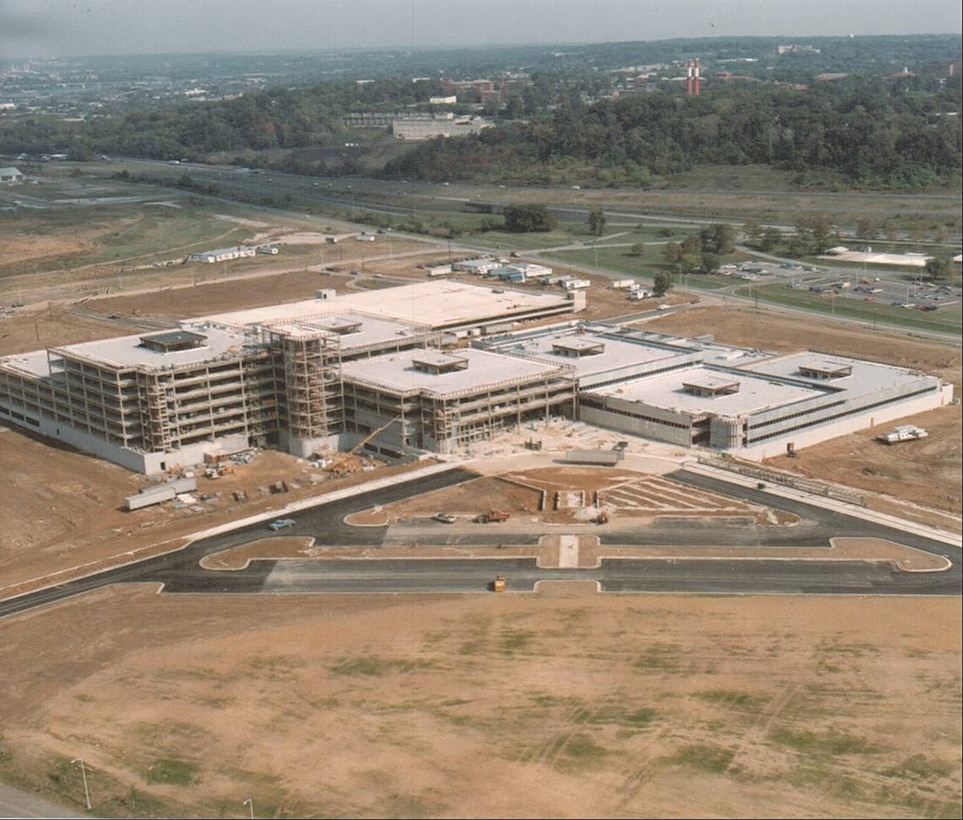 DIA broke ground on the Defense Intelligence Analysis Center in April 1981. By 1982, it was well on its way to completion.