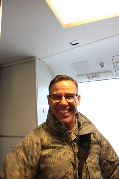 Reverse spotlight and big thanks goes to Tech. Sgt. Christopher Parr, who takes a moment out of his busy Unit Training Assembly to stand on the other side of the camera, which doesn't happen very often.  He is a busy traditional reservist with massive responsibilities as the NCOIC of the 932nd PA office, which means he helps run the AFPIMS webpage, helps with inventory control, the many wing commander's calls, photography, writing and administrative work.  He hopes to train more representatives to assist with the storytelling part of his job, which also assists recruiting.  (U.S. Air Force photo/Maj. Stan Paregien)