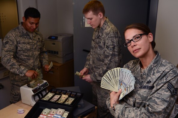 SPANGDAHLEM AIR BASE, Germany-- Staff Sgt. Aymee Nicot -Bardguez, a 52nd Comptroller Squadron deputy disbursing officer is the Super Saber Performer for the week of May 22 - 29, 2014. (U.S. Air Force photo by Senior Airman Gustavo Castillo) 


