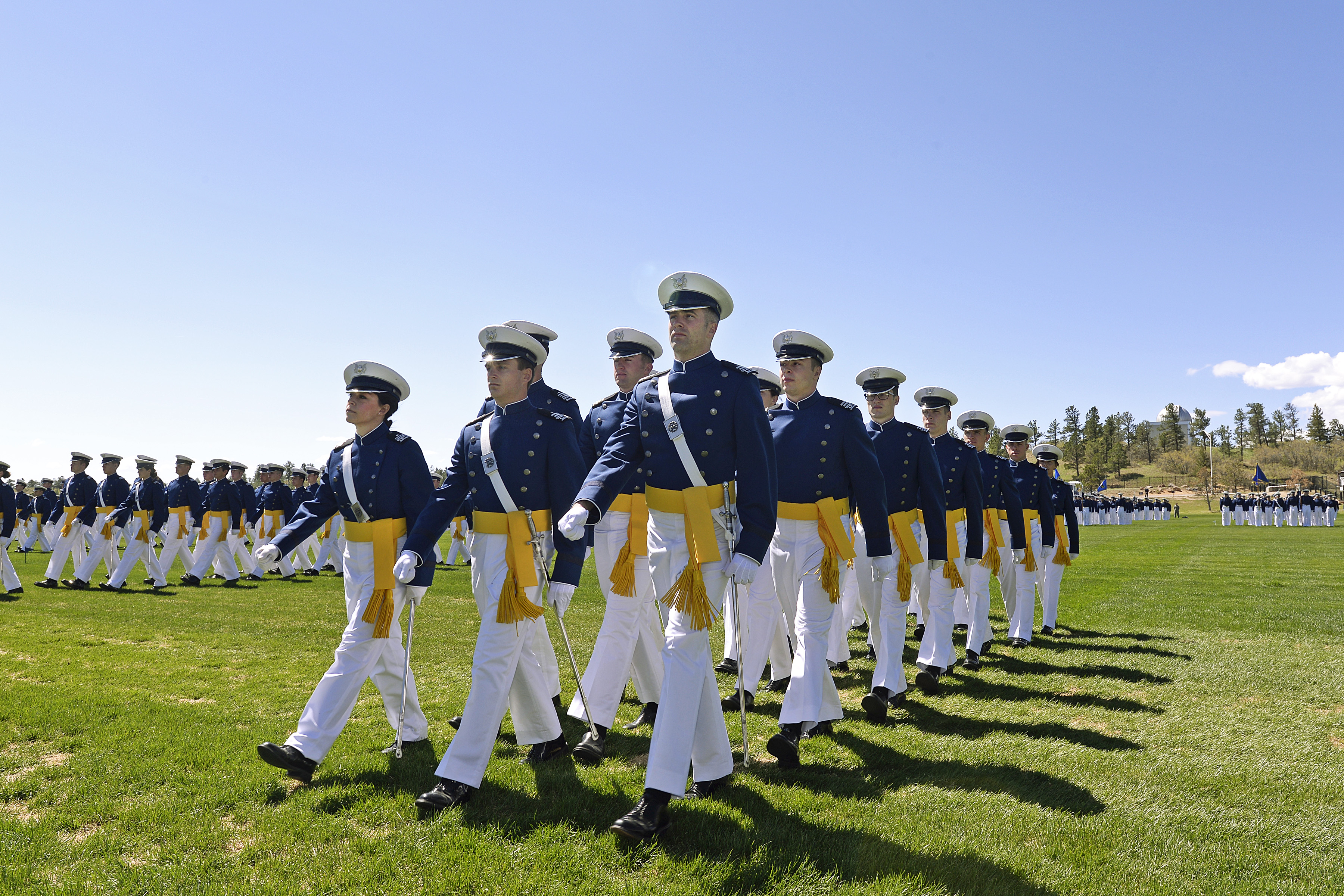 Graduation ceremony live on air, web > United States Air Force Academy