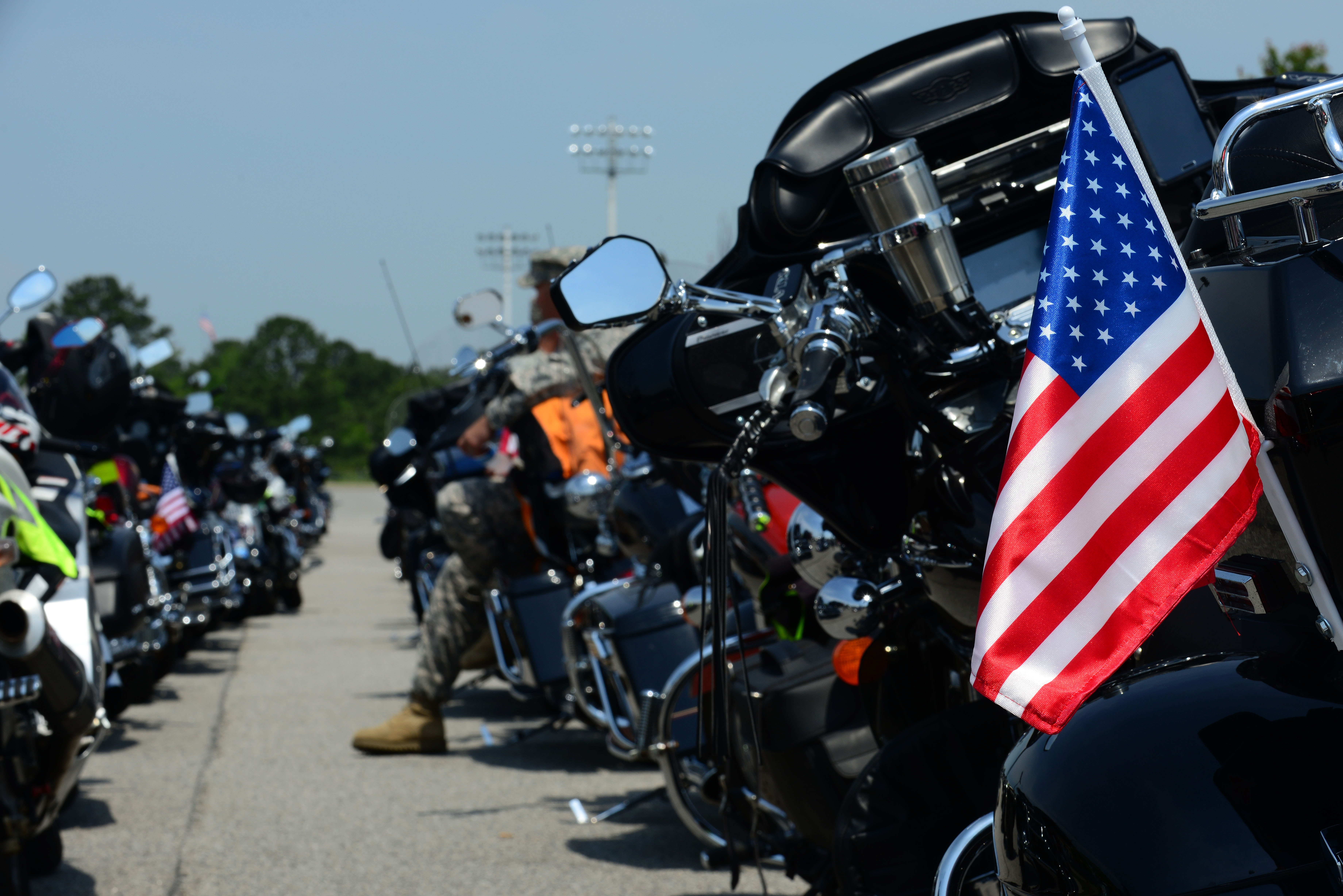 Service members ‘ride out’ for wounded veterans