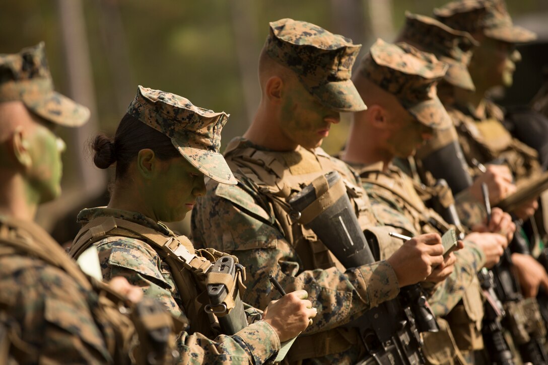 The Marine Corps calls upon volunteers to support the Ground Combat Element Integrated Task Force activating in June 2014, at Camp Lejeune, North Carolina. According to MARADMIN 252/14, the GCEITF will be comprised of male and female, active and Reserve volunteers. Female Marines will be trained in a combat-arms military occupational specialty and male volunteers will continue with their primary MOS. (U. S. Marine Corps photo by CWO2 Mancuso, Paul S. Combat Camera, SOI-E/Released)