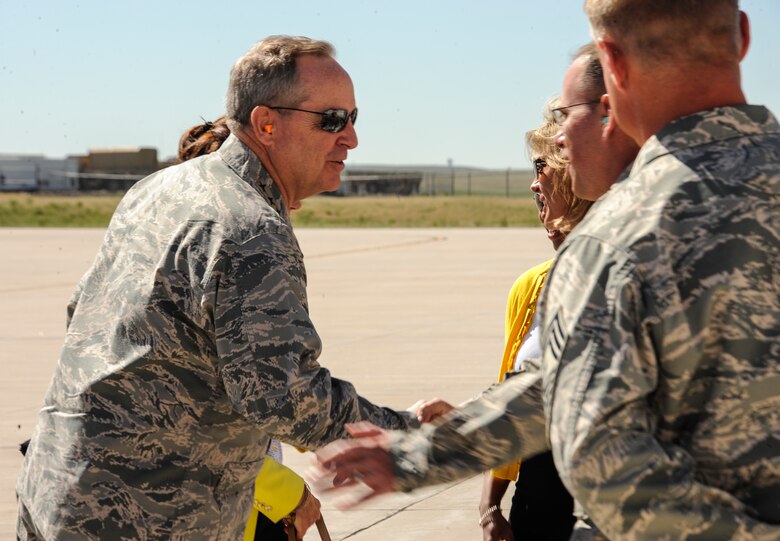 CSAF visits, motivates Buckley Airmen > Buckley Space Force Base