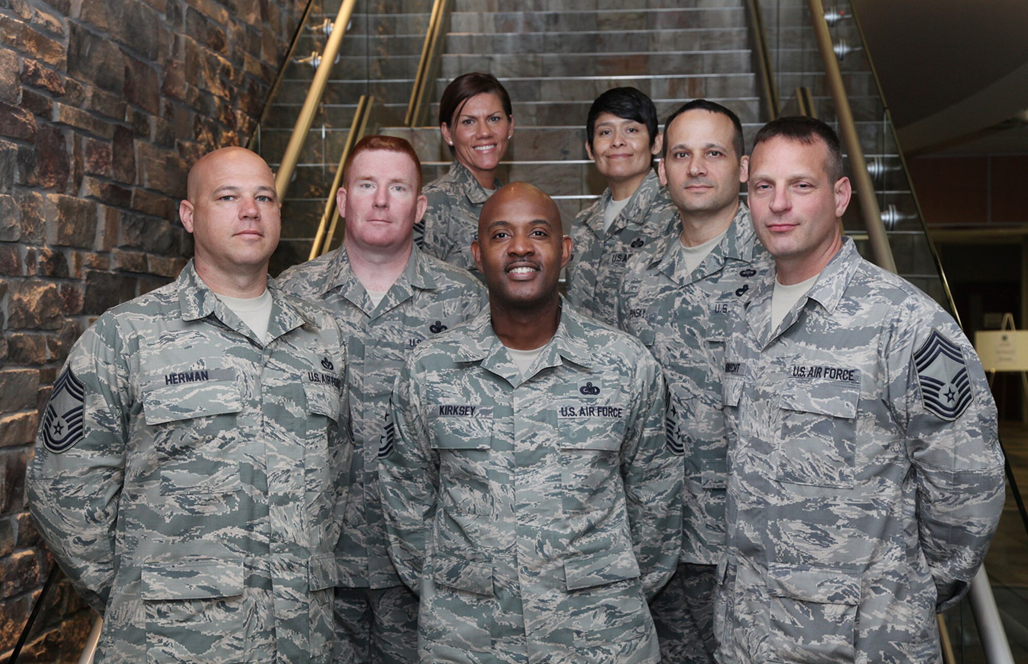 Chief Master Sgt. Ruthe Flores, Air Reserve Personnel Center command chief, hosted an Enlisted Development Evaluation Board at Buckley Air Force Base, Colo., May 19 - 22.(U.S. Air Force photo/Quinn Jacobson)