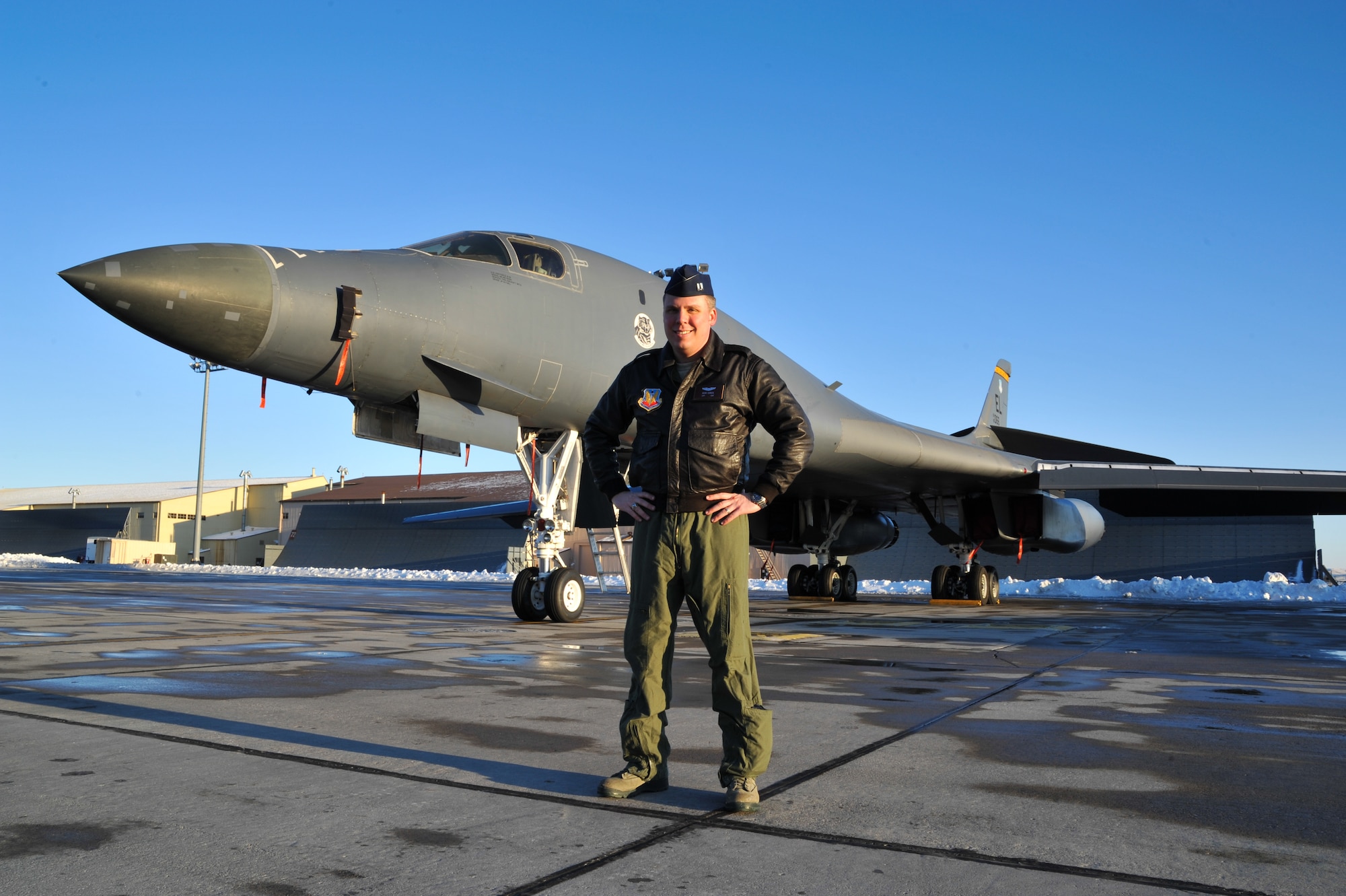 Capt. Mark Gongol, 13th Air Support Operations Squadron assistant director of operations at Fort Carson, helped land a commercial 737 Dec. 30 when the pilot had a medical emergency. The pilot has since recovered, due in part to Gongol helping with the emergency landing. Gongol is a B-1B Lancer pilot. (U.S. Air Force photo)