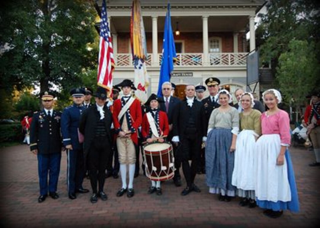 Heritage of America Band in Historic Jamestown
