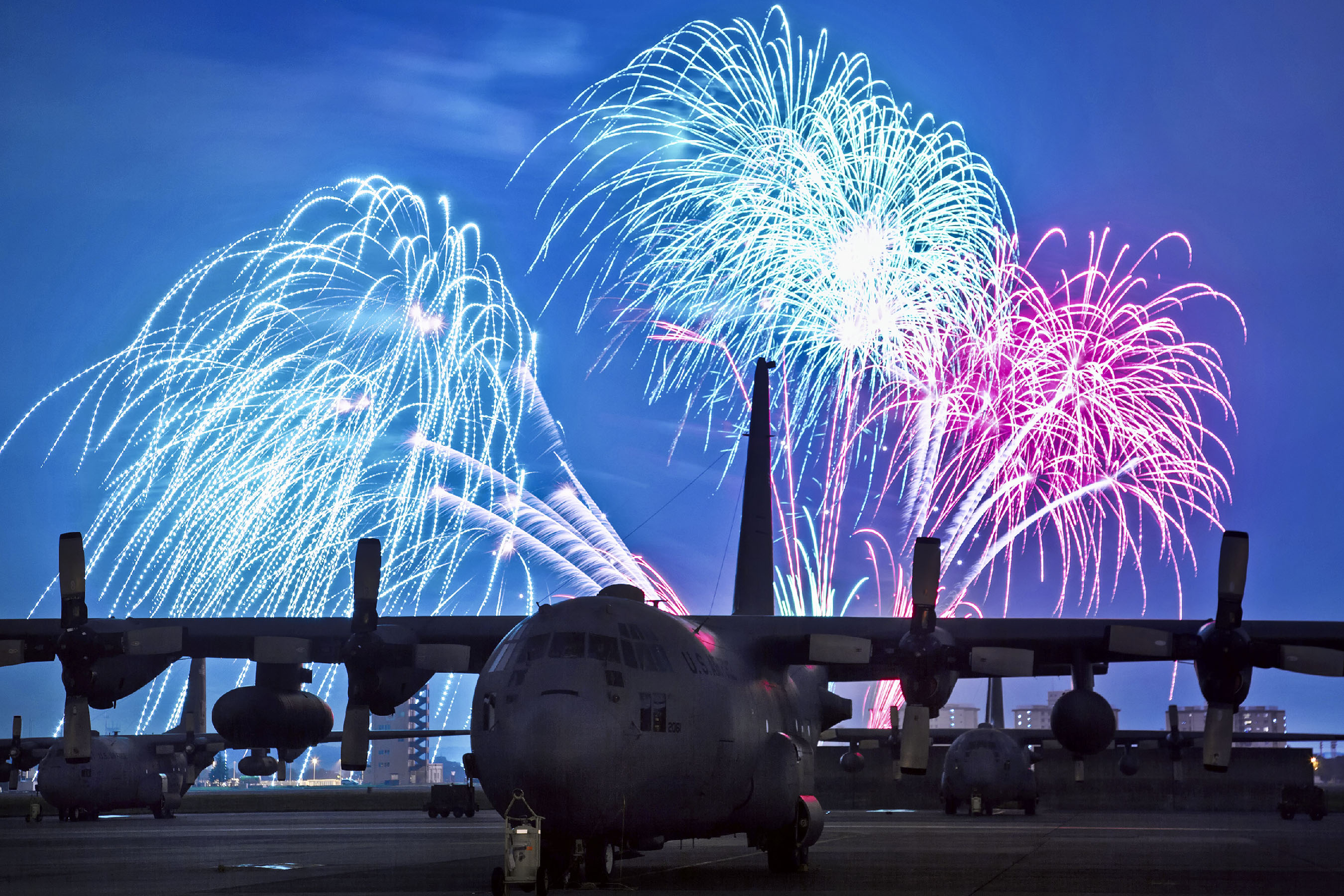Air force best sale 1 fireworks