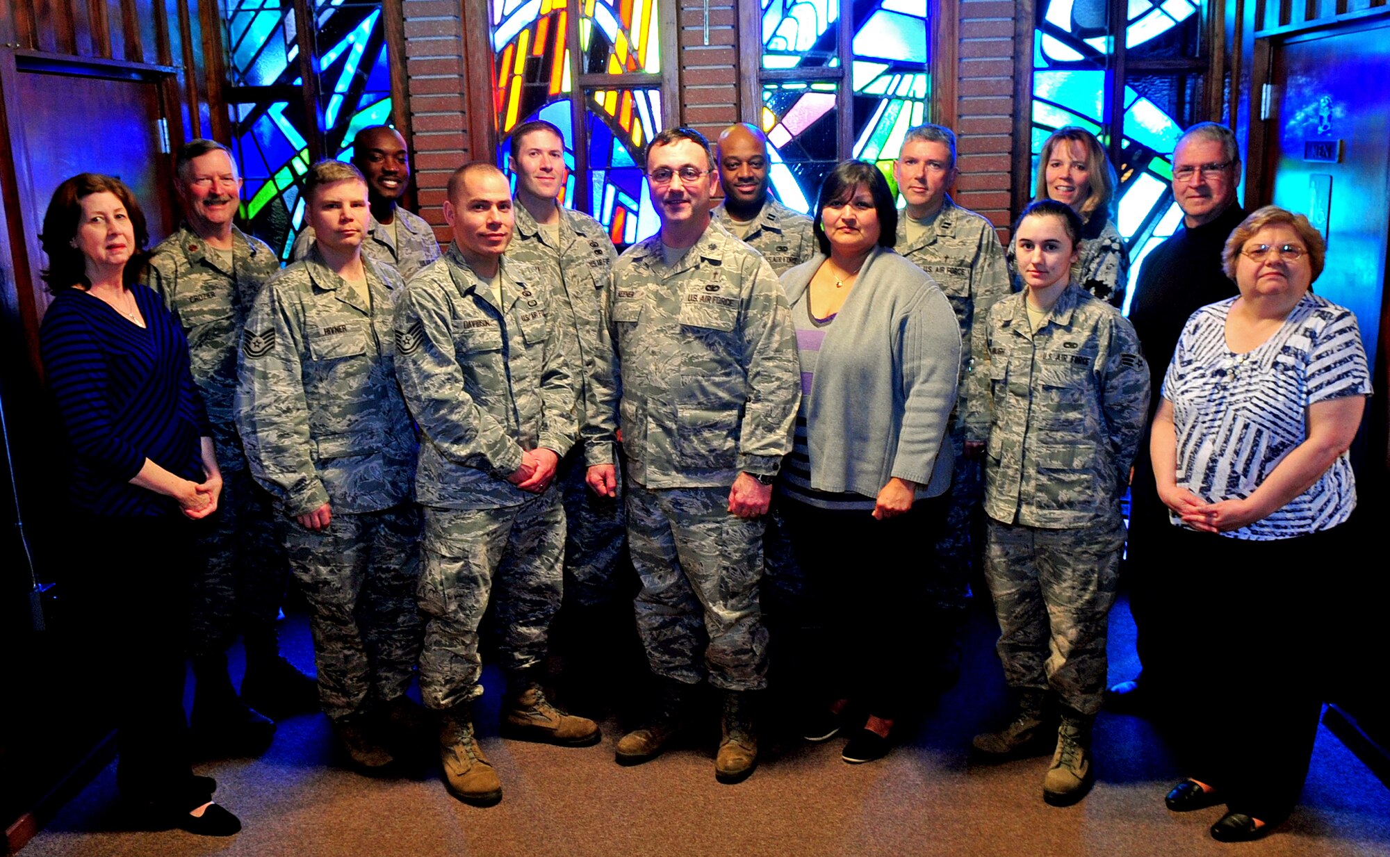 The 4th Fighter Wing chapel was recently awarded the Terence P. Finnegan Award for Outstanding Medium Chapel Organization by Air Combat Command for their dedication to supporting the wing mission and the Airmen who preserve it every day.  Read more to find out all the outstanding work the chapel team has done to keep Airmen spiritually fit.  (U.S. Air Force photo/Airman 1st Class Brittain Crolley)